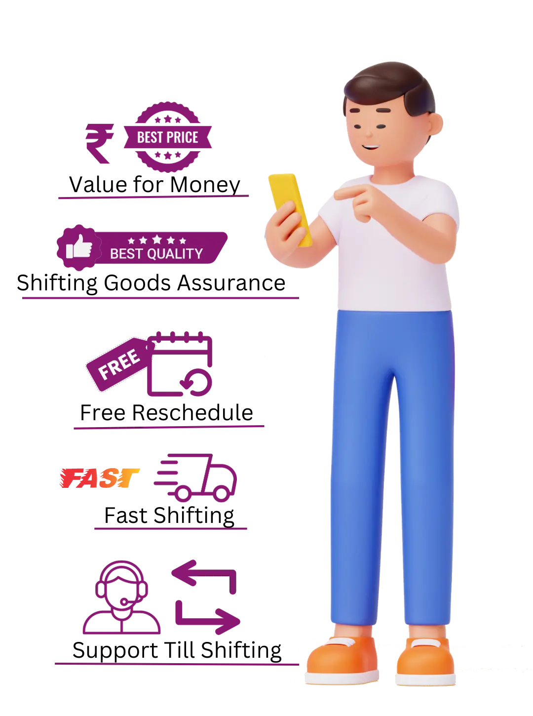 Why to choose Shifting solutions
